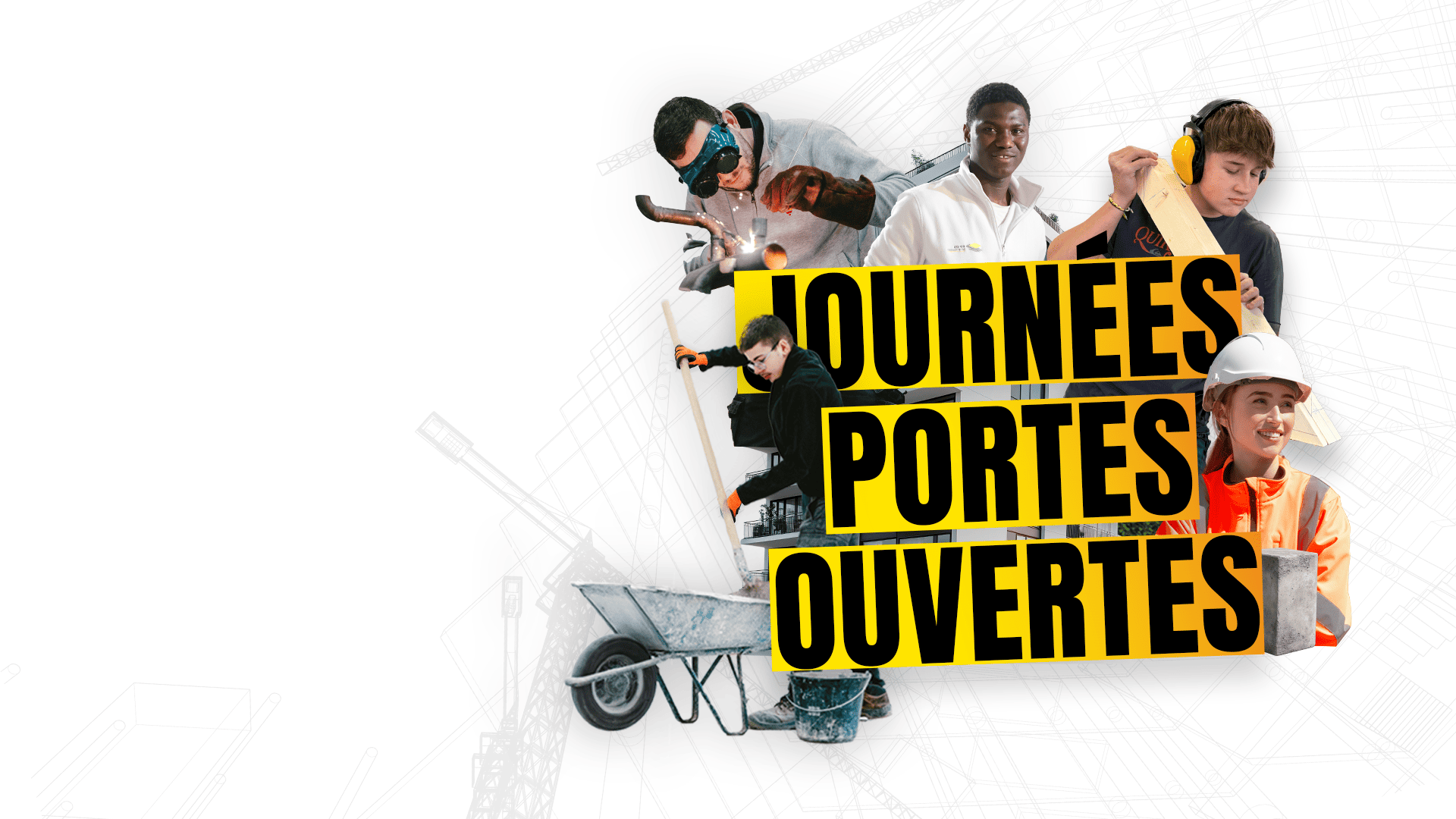 Image de couverture de la page Journées Portes Ouvertes des BTP CFA de Nouvelle-Aquitaine : découvrez nos formations en alternance